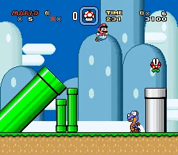 Super Mario World – In-game