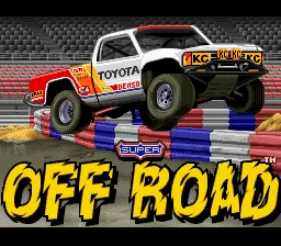Super Off Road – Titelbildschirm