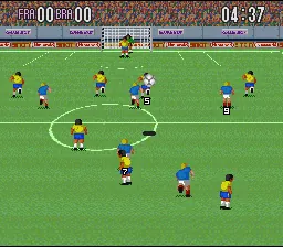 Super Soccer – In-game