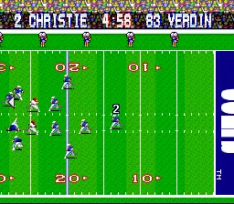 Tecmo Super Bowl – Ze hry