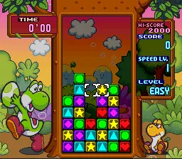 Tetris Attack – En jeu