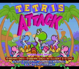 Tetris Attack – Écran-titre