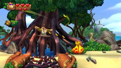Donkey Kong Country: Tropical Freeze – In-game