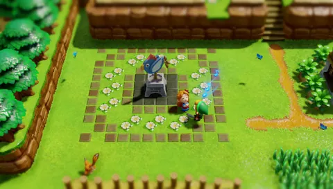 The Legend of Zelda: Link's Awakening – Titulní obrazovka
