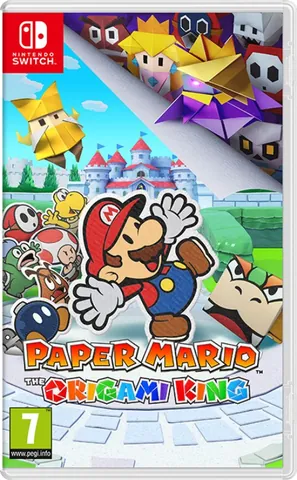 Paper Mario: The Origami King – boxart