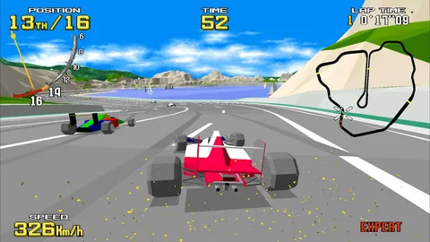 Sega Ages: Virtua Racing – In-game