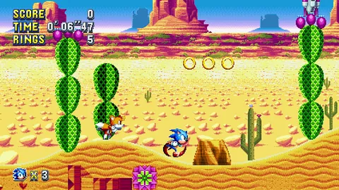 Sonic Mania – In-game