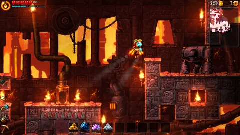 SteamWorld Dig 2 – Aus dem Spiel