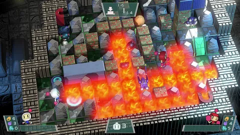 Super Bomberman R – In-game