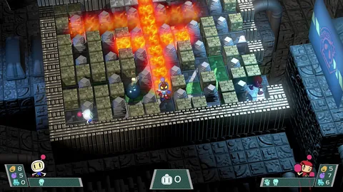 Super Bomberman R – In-game