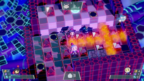 Super Bomberman R – In-game