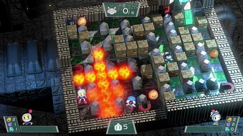 Super Bomberman R – In-game