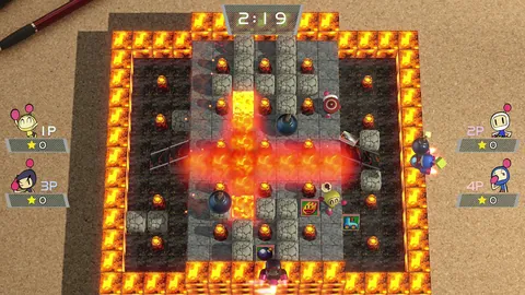 Super Bomberman R – In-game
