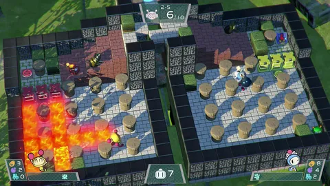 Super Bomberman R – In-game