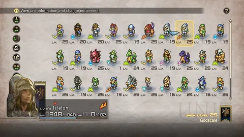 Tactics Ogre: Reborn – In-game