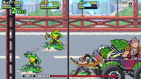 Teenage Mutant Ninja Turtles: Shredder's Revenge – En jeu