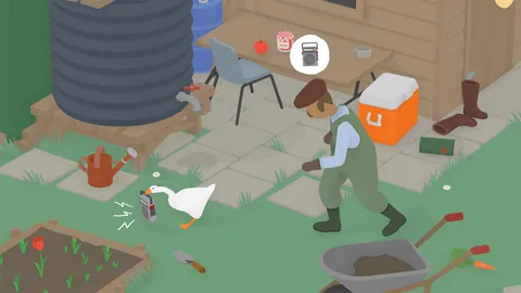 Untitled Goose Game – In-game