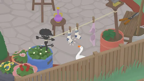Untitled Goose Game – In-game