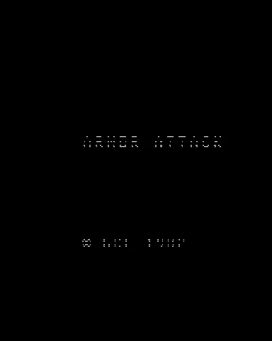 Armor Attack – Title screen