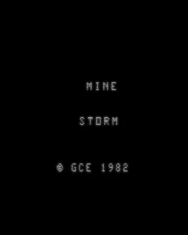 Mine Storm – Titelbildschirm