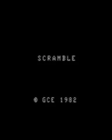 Scramble – Titulní obrazovka