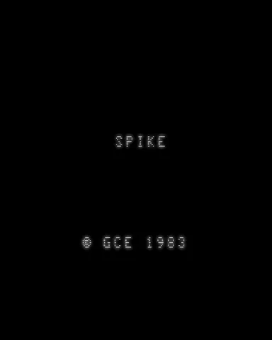 Spike – Titelbildschirm
