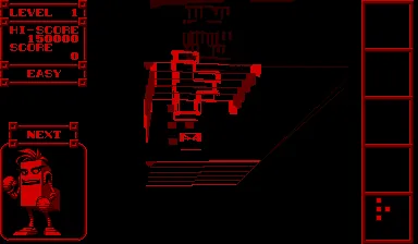 3-D Tetris – In-game