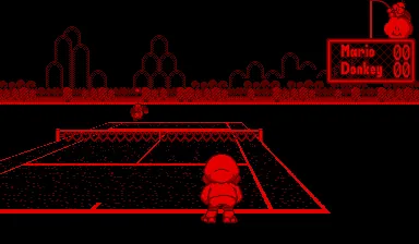 Mario's Tennis – En jeu