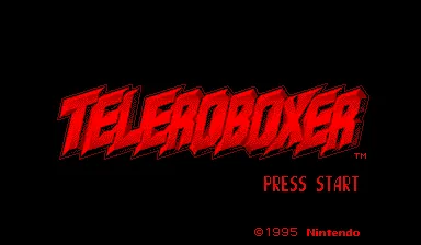 Teleroboxer – Title screen
