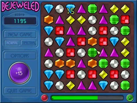 Bejeweled – In-game