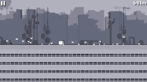 Canabalt – En jeu