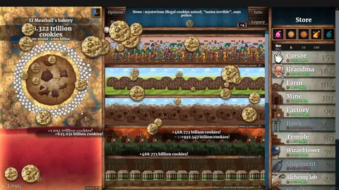Cookie Clicker – Ze hry