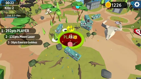 Hole.io – In-game