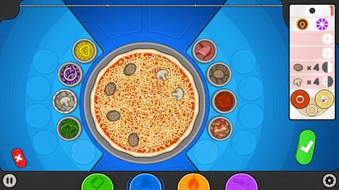 Papa's Pizzeria – En jeu