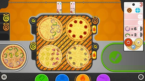 Papa's Pizzeria – En jeu