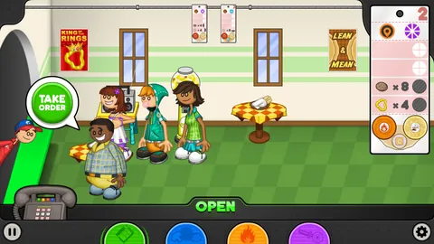 Papa's Pizzeria – En jeu