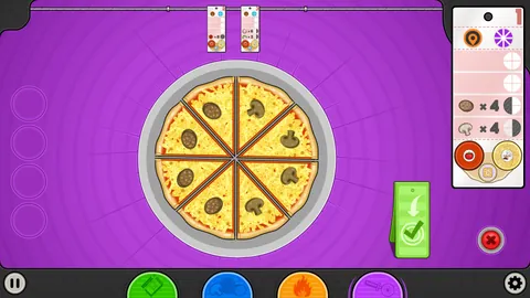 Papa's Pizzeria – En jeu