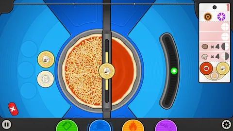 Papa's Pizzeria – En jeu