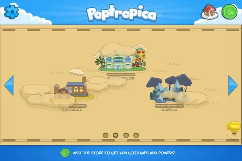 Poptropica – En jeu