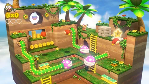 Captain Toad: Treasure Tracker – Ze hry