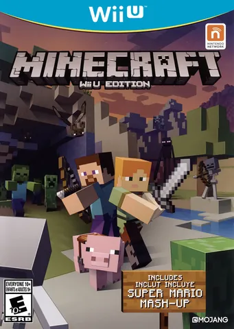 Minecraft: Wii U Edition – boxart