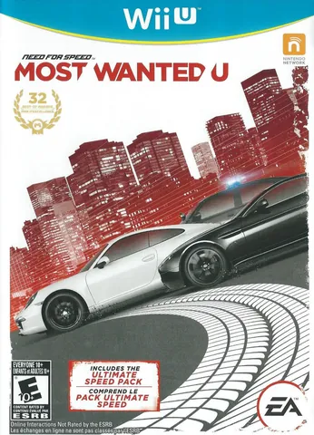 Need for Speed: Most Wanted U – boxart