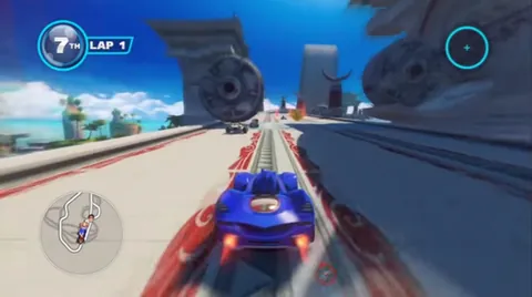 Sonic & All-Stars Racing Transformed – In-game