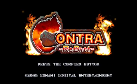 Contra ReBirth – Titulní obrazovka
