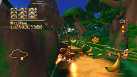 Donkey Kong Barrel Blast – Ze hry