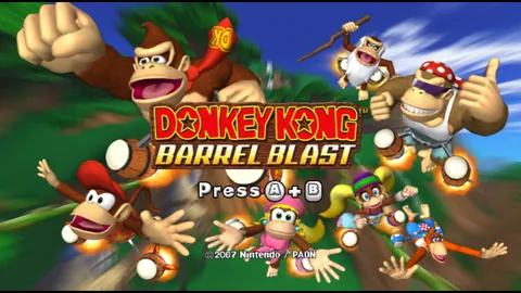 Donkey Kong Barrel Blast – Ze hry