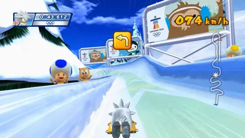 Mario & Sonic at the Olympic Winter Games – En jeu