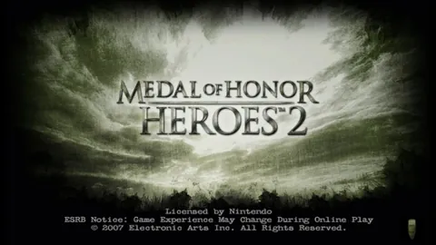 Medal of Honor Heroes 2 – Titulní obrazovka