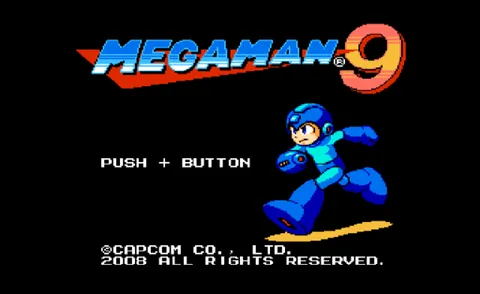 Mega Man 9 – Titelbildschirm