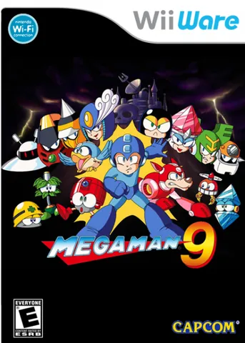 Mega Man 9 – boxart
